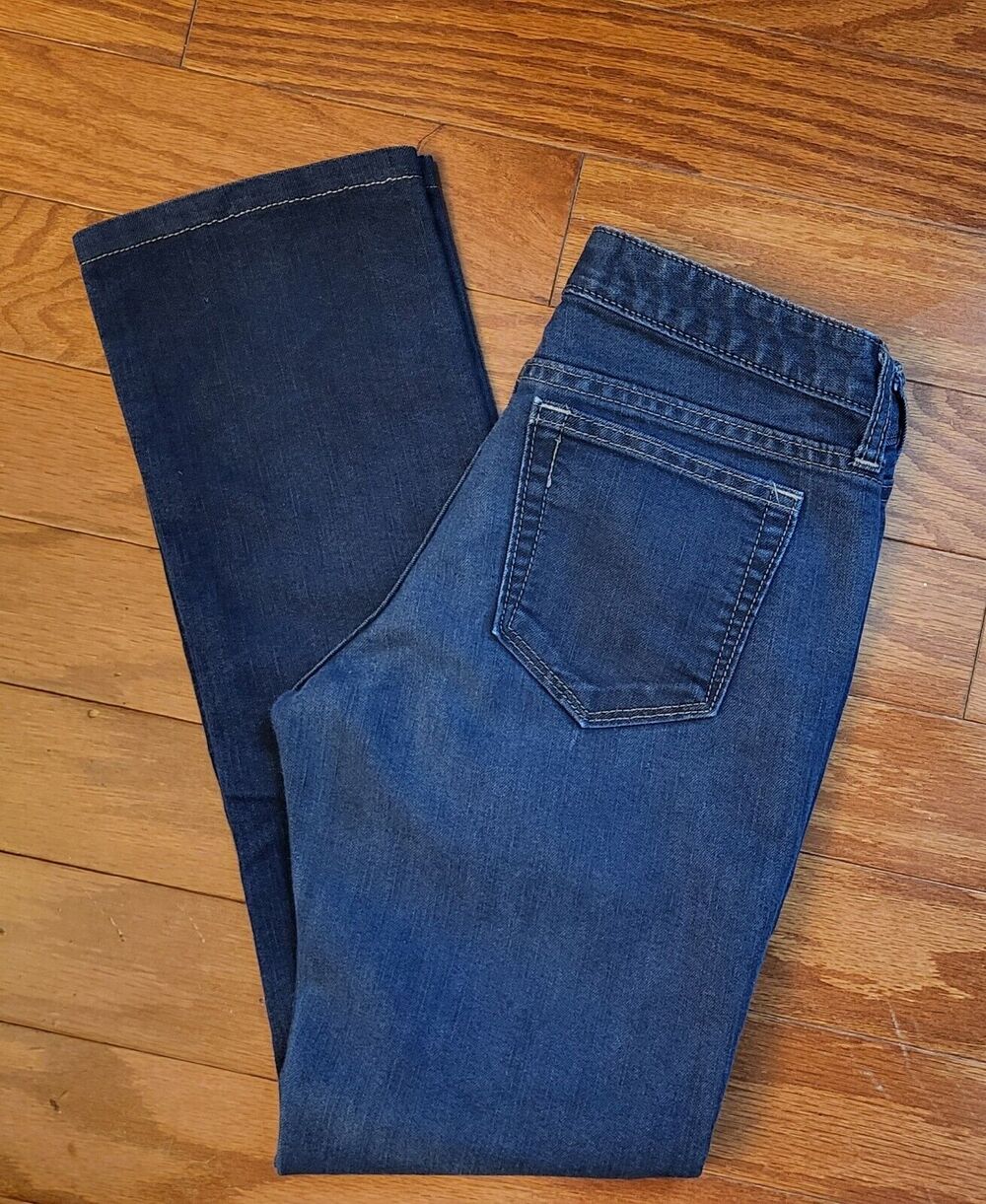 Banana Republic Jeans Womens Size 25 0P Petite Skinny Stretch Dark Wash Denim